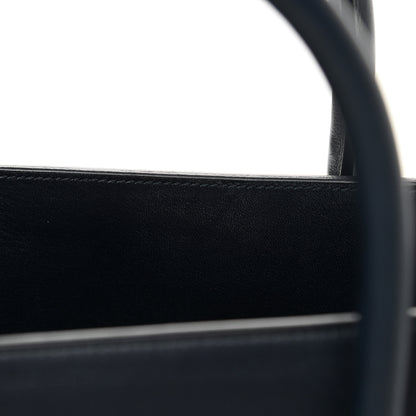 Saint Laurent Smooth Calfskin Small Double Face Sac De Jour Marine Black 11 of 11