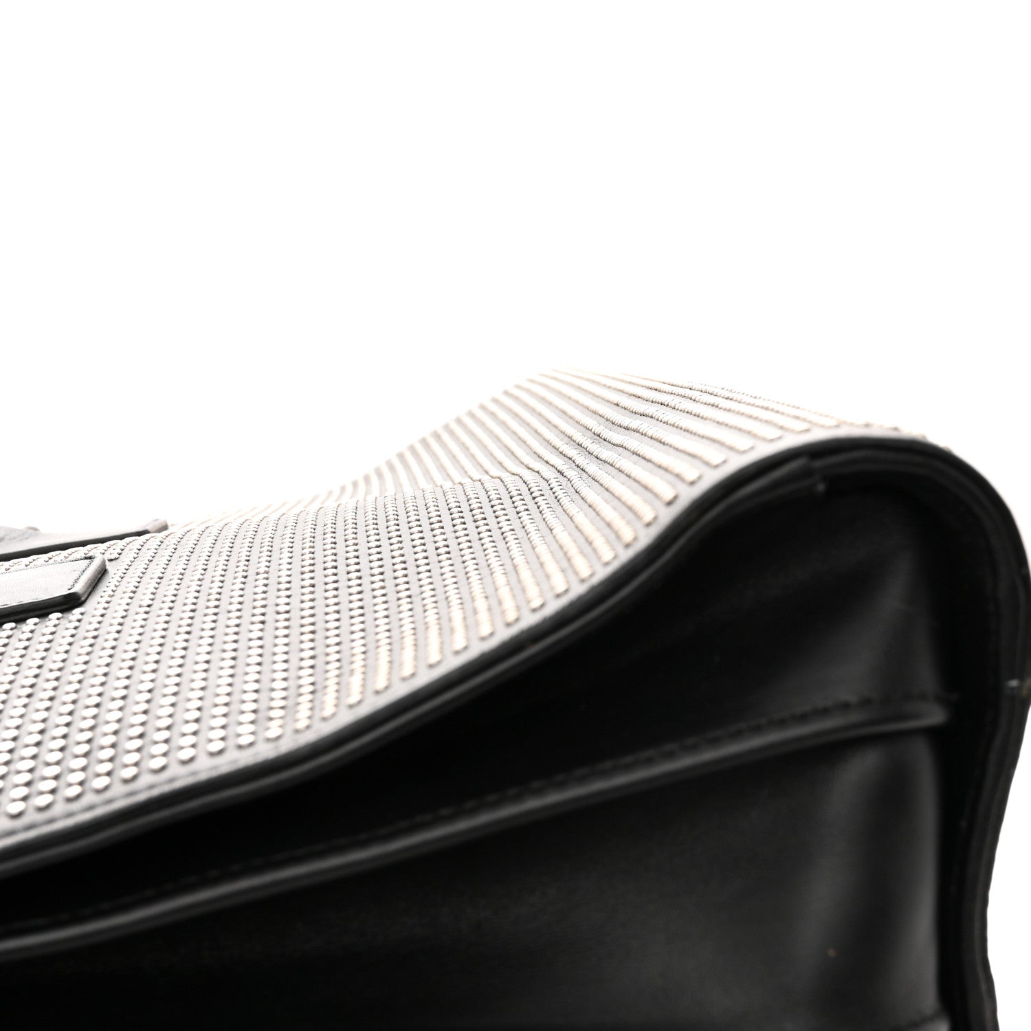 Saint Laurent Calfskin Studded Small Sac De Jour Black 16 of 18