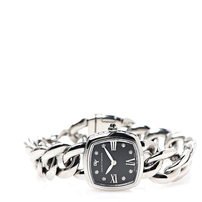 David Yurman Stainless Steel Diamond 23mm Albion Quartz Watch Black 2 of 5