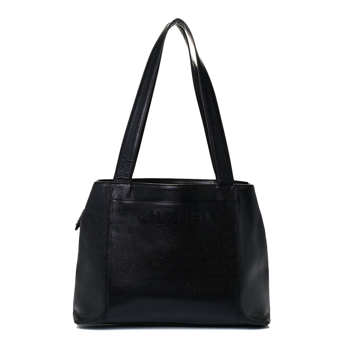 Caviar Shopper Tote Black