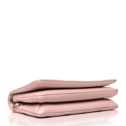 Louis Vuitton Lambskin Embossed Monogram Pochette Coussin Rose 4 of 10