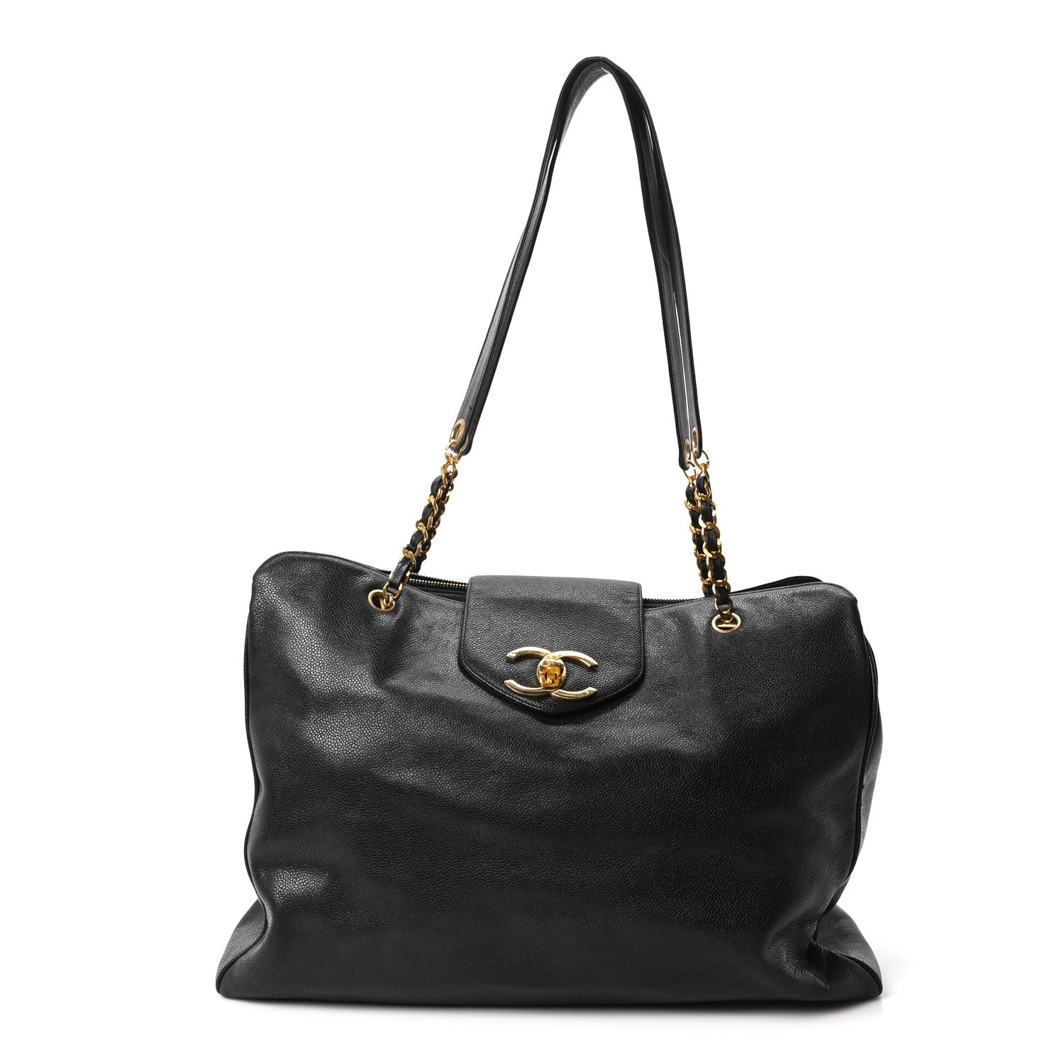 Chanel Caviar XL Weekender Bag Black 1 of 10