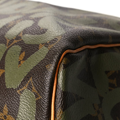 Louis Vuitton Graffiti Keepall 50 Kaki 12 of 18