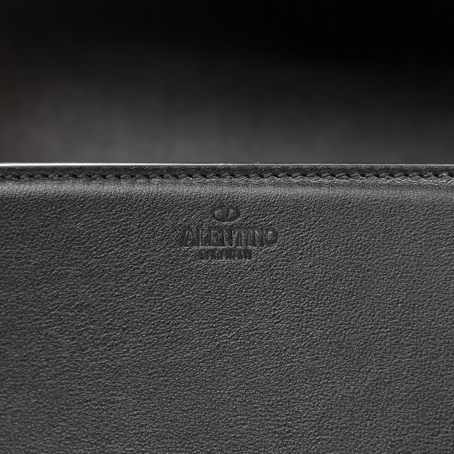 Smooth Calfskin VSling Belt Bag Black