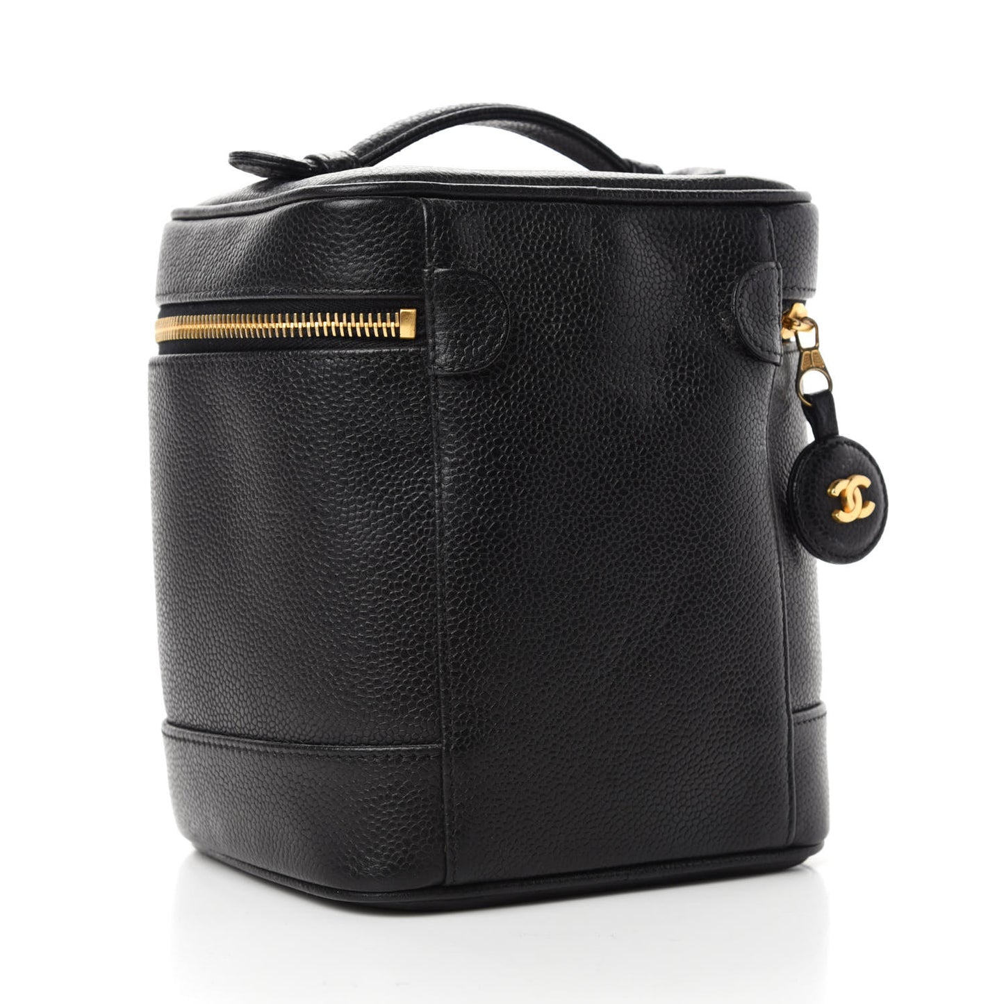Caviar Cosmetic Vanity Bag Black