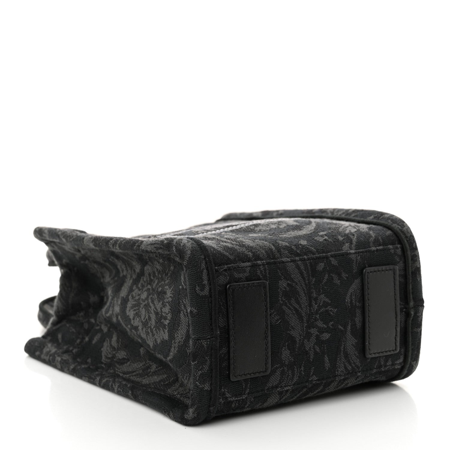 Versace Jacquard Barocco Mini Athena Tote Black 4 of 13