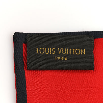 Louis Vuitton Silk Monogram Trunks Bandeau Brown 3 of 4