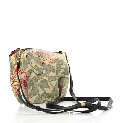 Loewe Calfskin Printed Mini Elephant Crossbody Bag Green 2 of 11