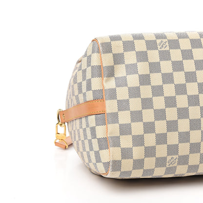 Louis Vuitton Damier Azur Speedy Bandouliere 35 9 of 13