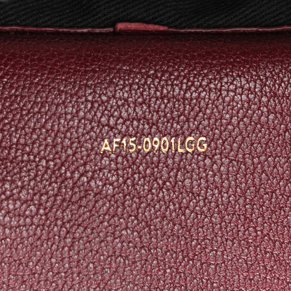3.1 Phillip Lim Grained Calfskin Small Ryder Satchel Burgundy 7 of 10
