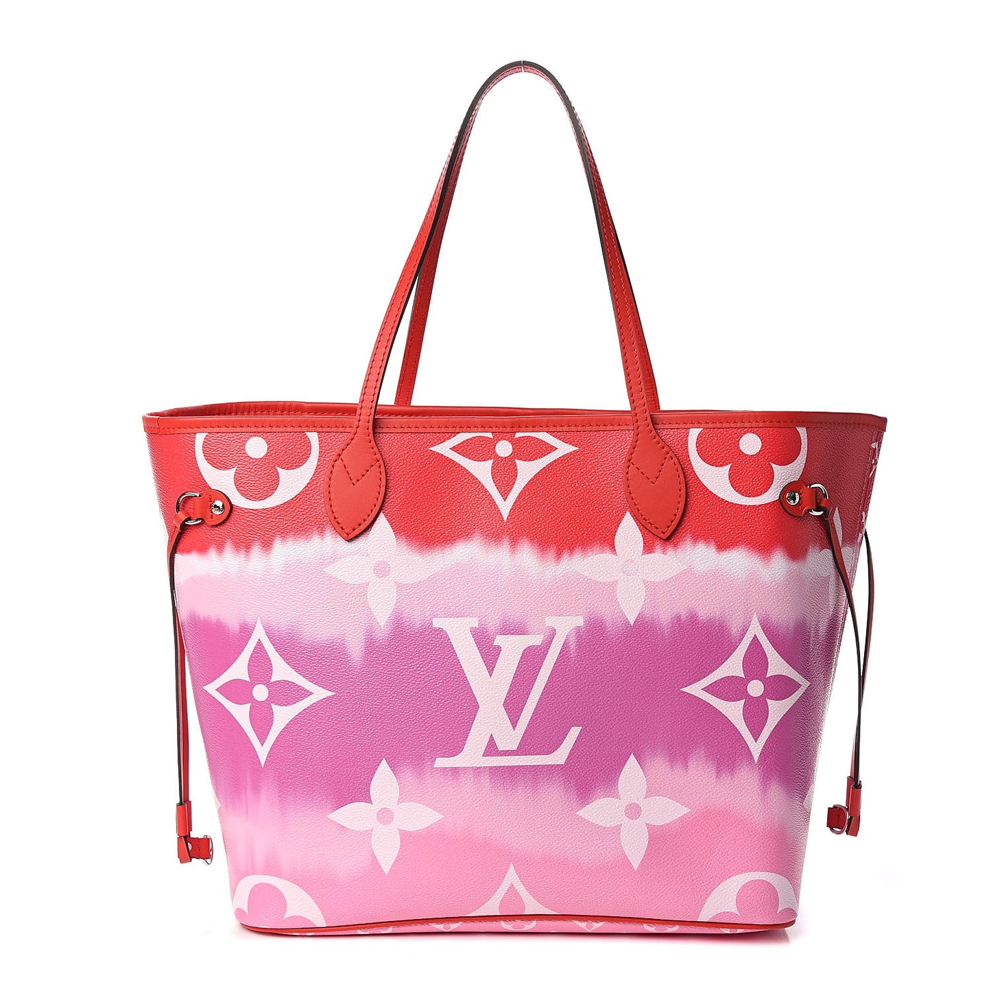 Monogram Escale Neverfull MM Rouge