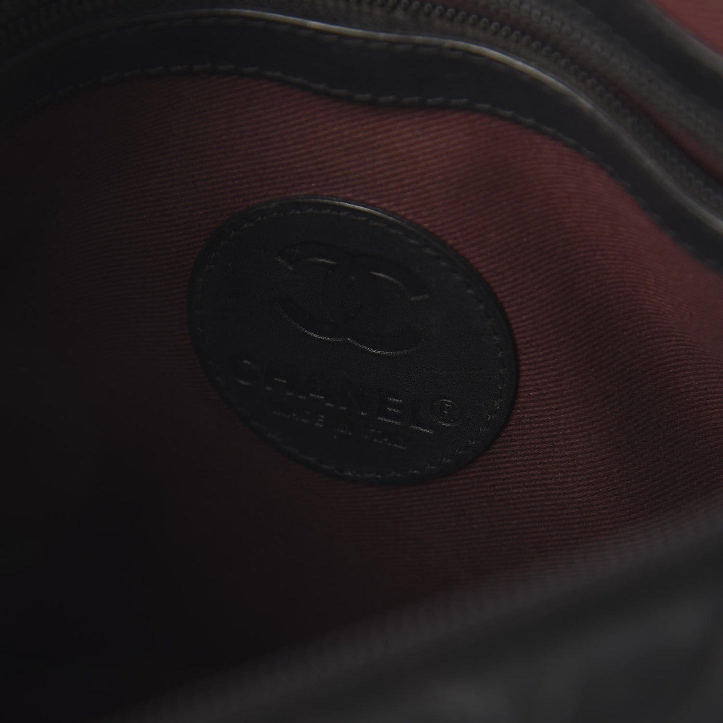 Aged Calfskin Quilted Expandable Messenger Black