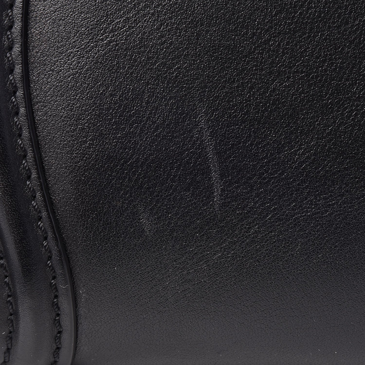 Celine Smooth Calfskin Nano Luggage Black 9 of 13