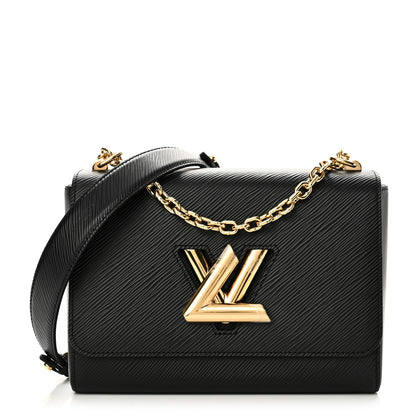Louis Vuitton Epi Twist Shoulder Bag MM Black 1 of 11