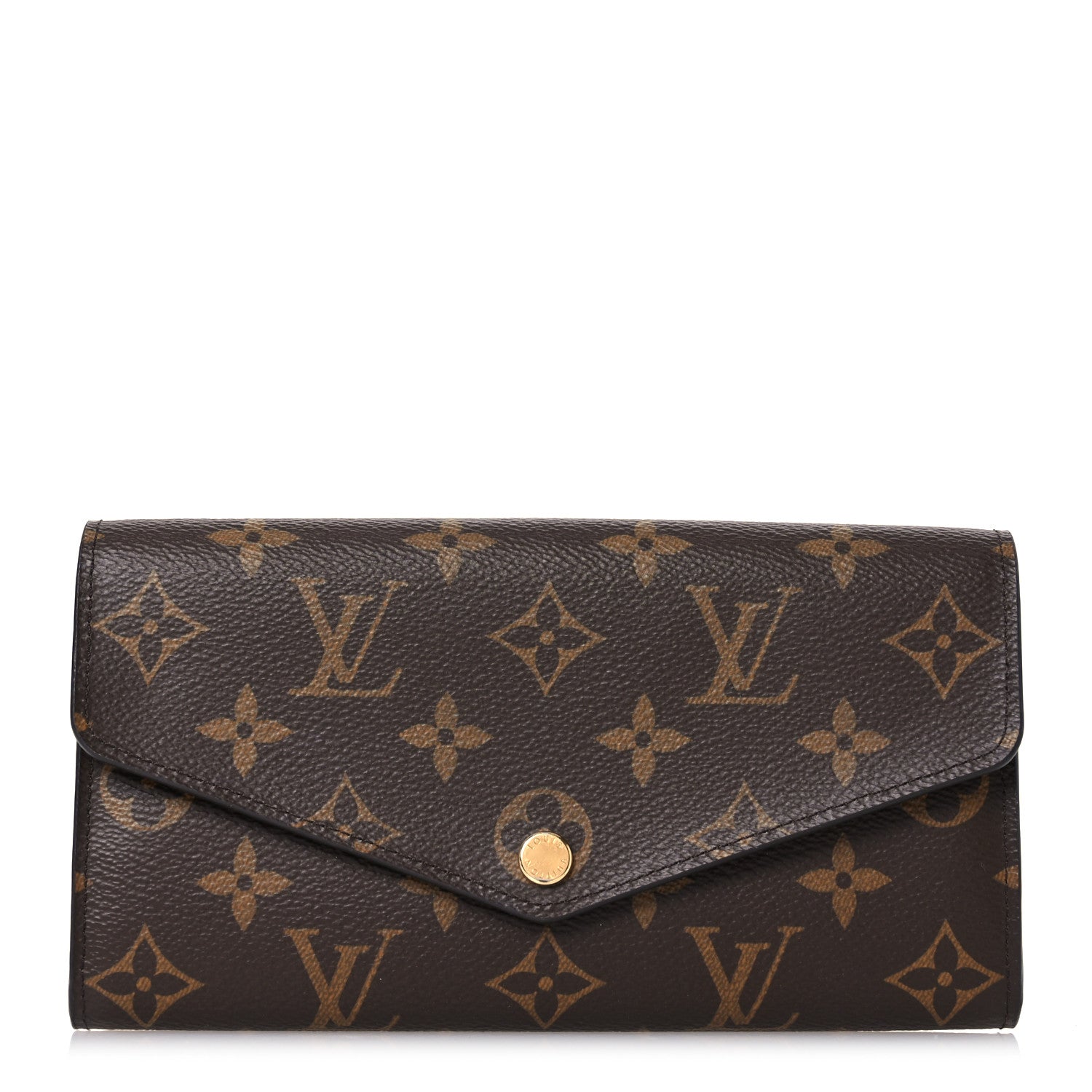 Louis Vuitton Monogram Sarah Wallet NM 1 of 12
