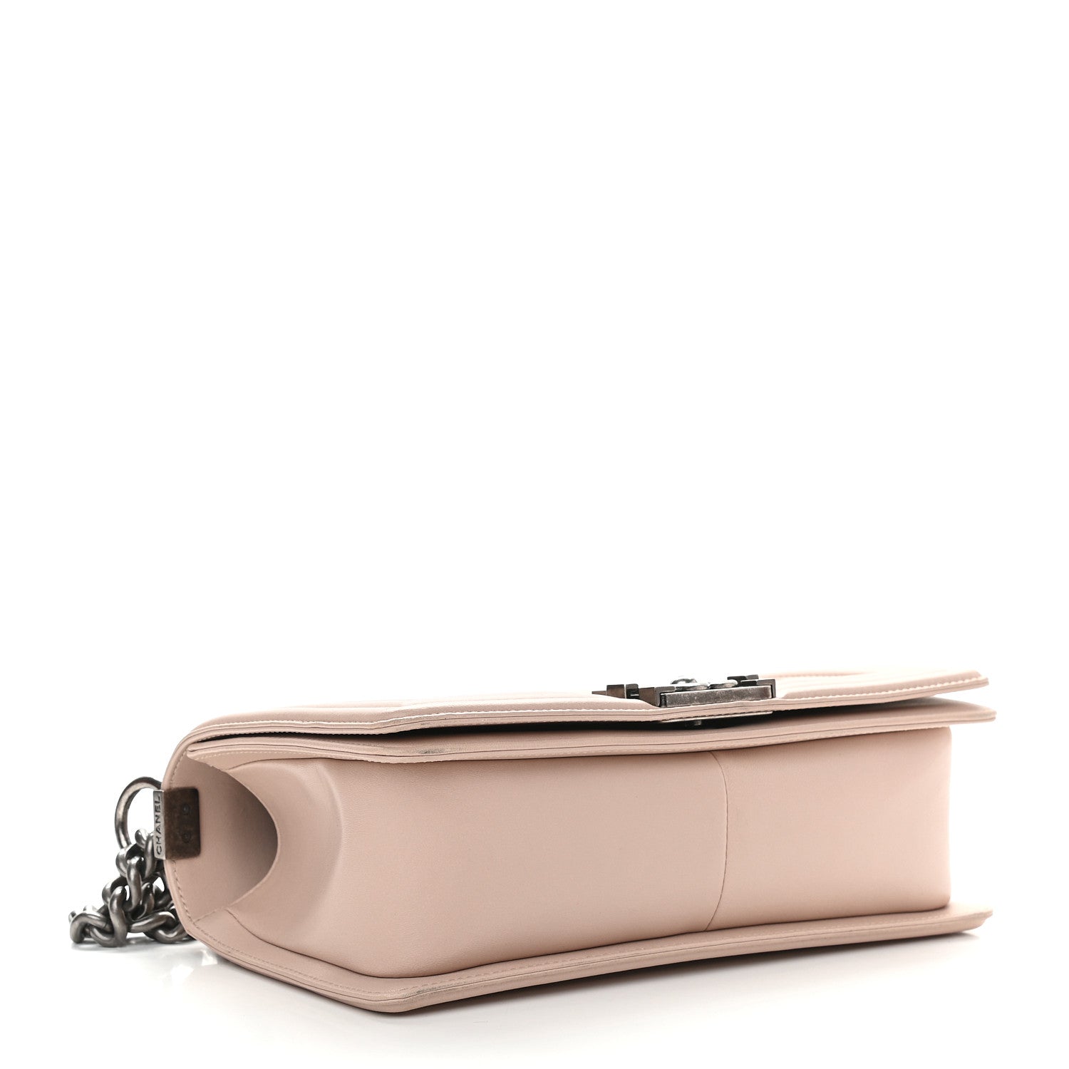 Chanel Lambskin Quilted Medium Boy Flap Light Pink 3 of 8