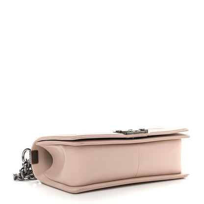 Chanel Lambskin Quilted Medium Boy Flap Light Pink 3 of 8
