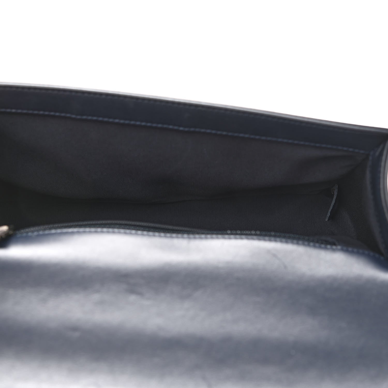 Chanel Calfskin Quilted New Medium Boy Flap Navy 5 of 10