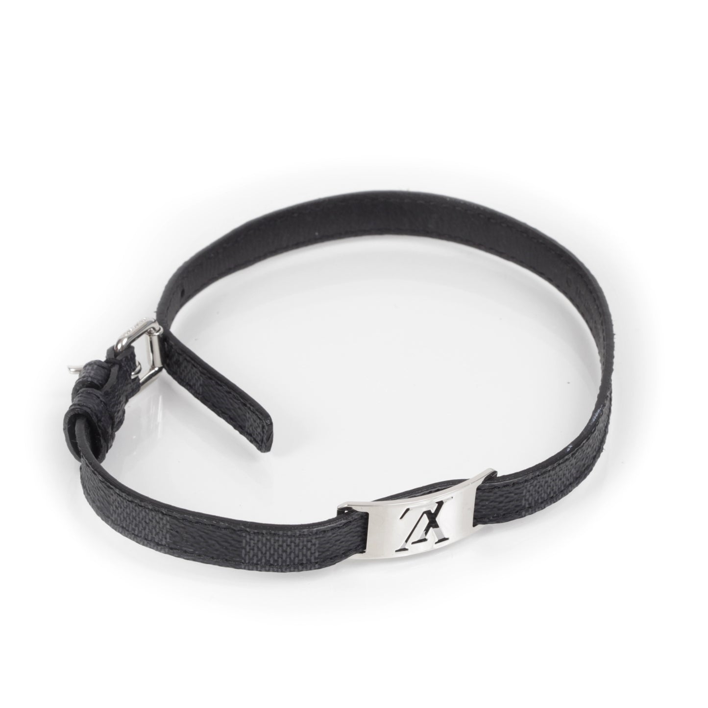 Mens Damier Graphite Sign It Bracelet