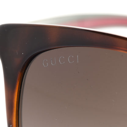 Gucci 56mm Oversized Web Sunglasses GG0508S Tortoise 7 of 8