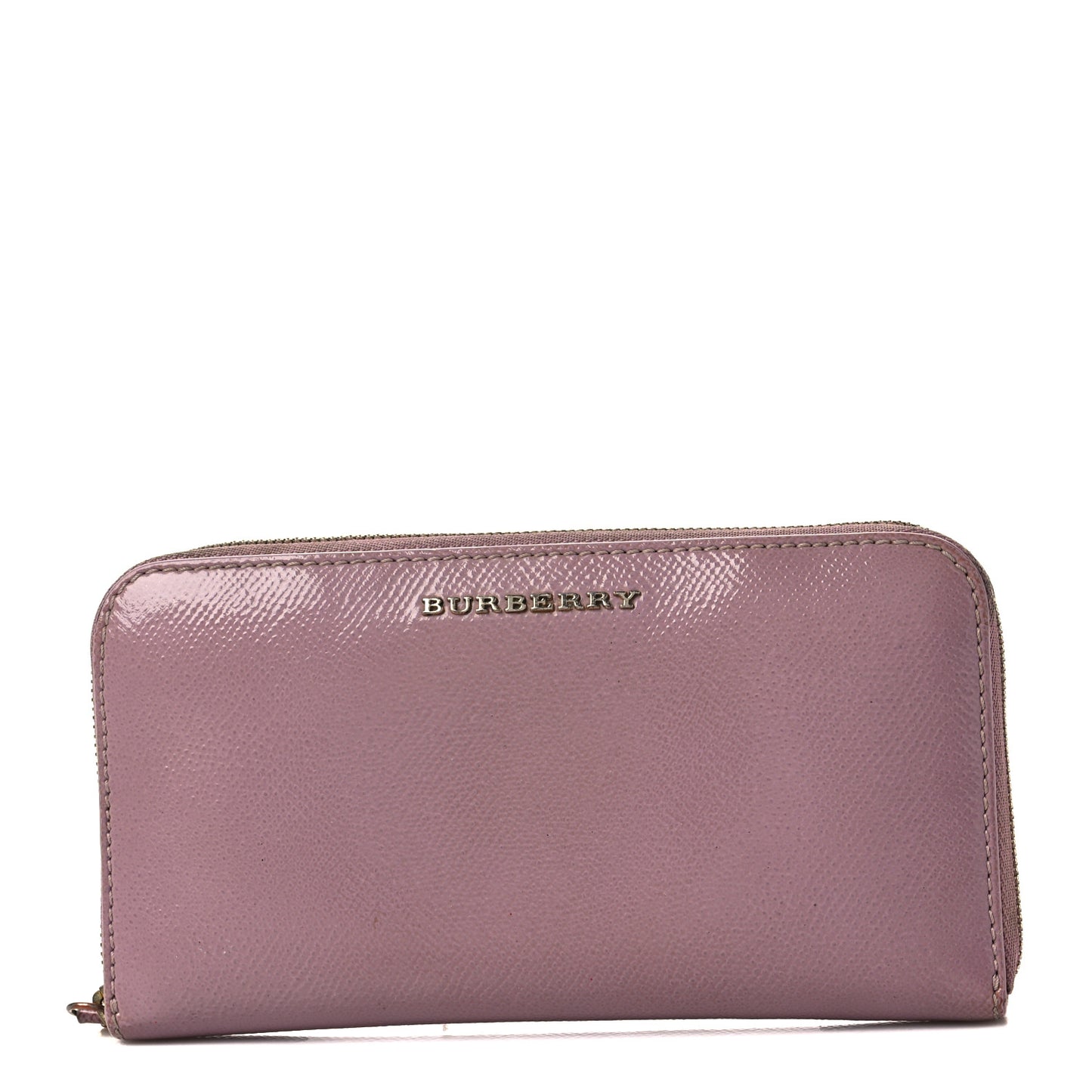 London Calfskin Zip Around Wallet Pink