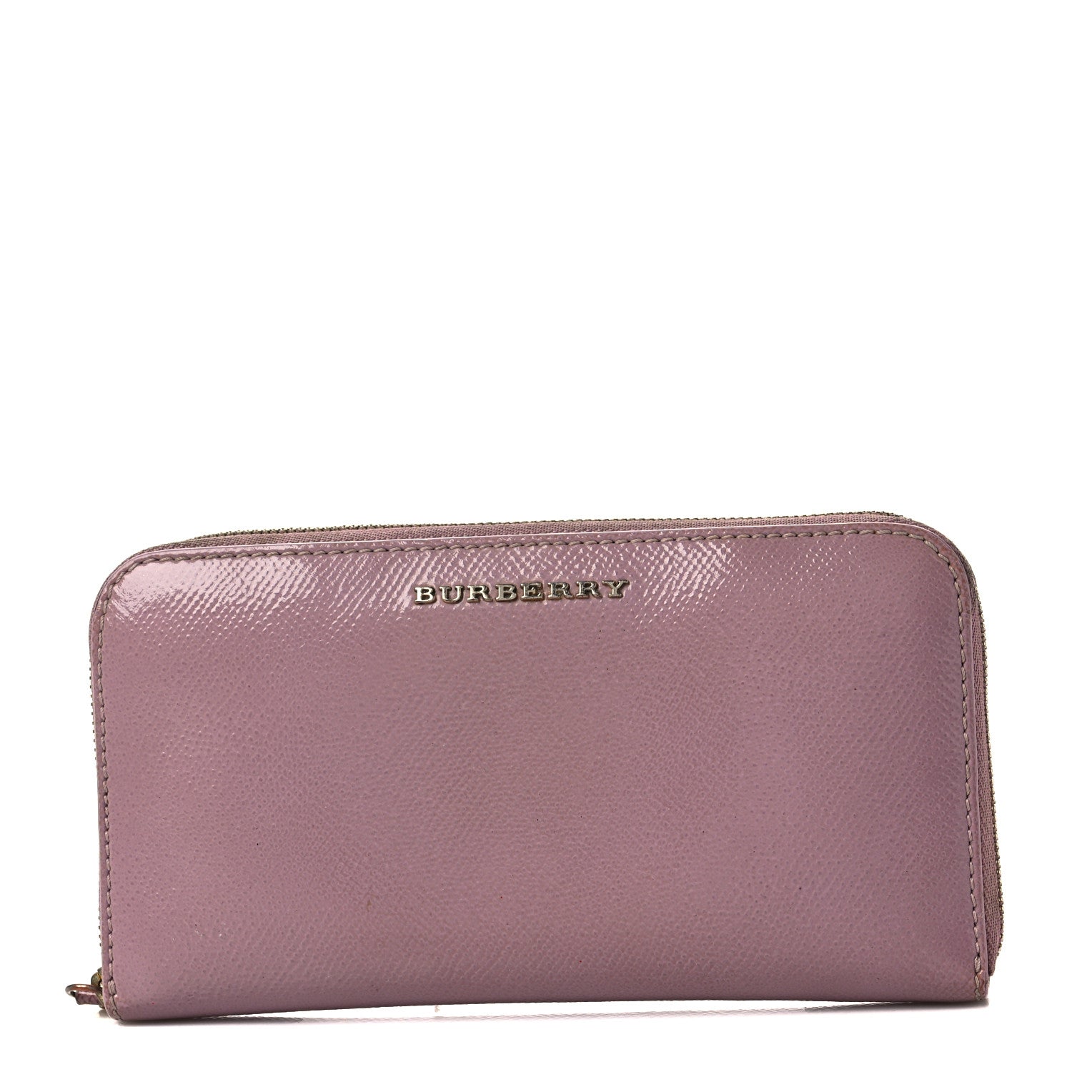 Burberry London Calfskin Zip Around Wallet Pink 1 of 9