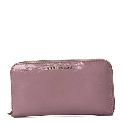 Burberry London Calfskin Zip Around Wallet Pink 1 of 9