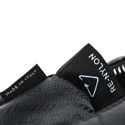 Prada Tessuto Nylon Saffiano Mini Re-Edition 2005 Bag Black 8 of 9