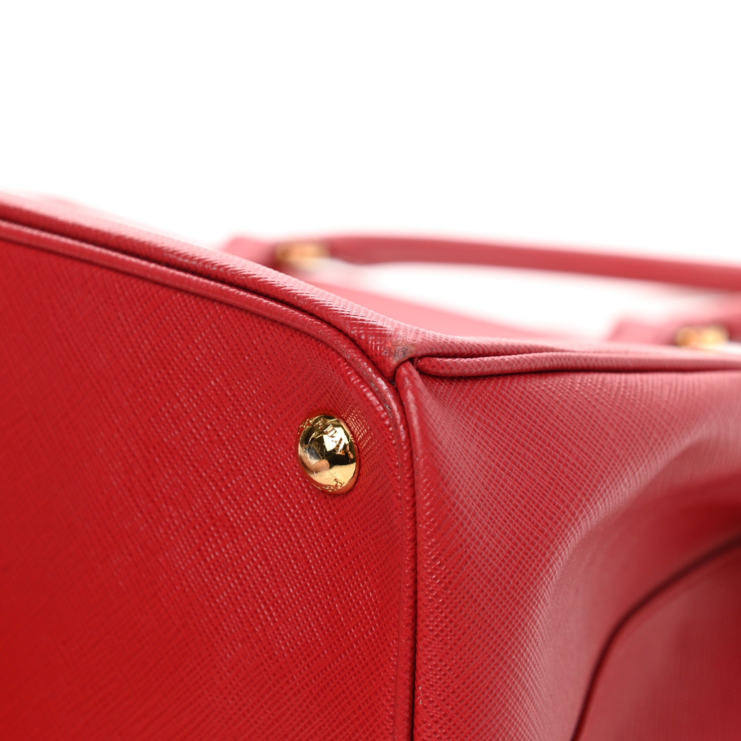 Prada Saffiano Medium Galleria Double Zip Tote Fuoco 15 of 25