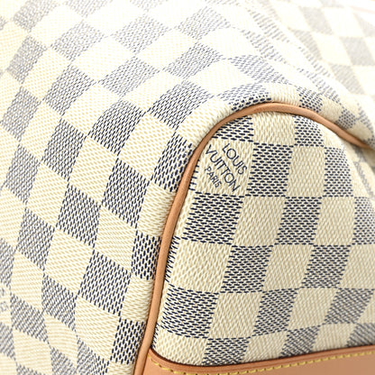 Louis Vuitton Damier Azur Keepall Bandouliere 45 11 of 12