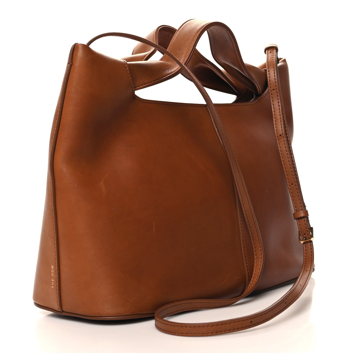 The Row Saddle Calfskin Camdem Shoulder Bag Cuir 3 of 12