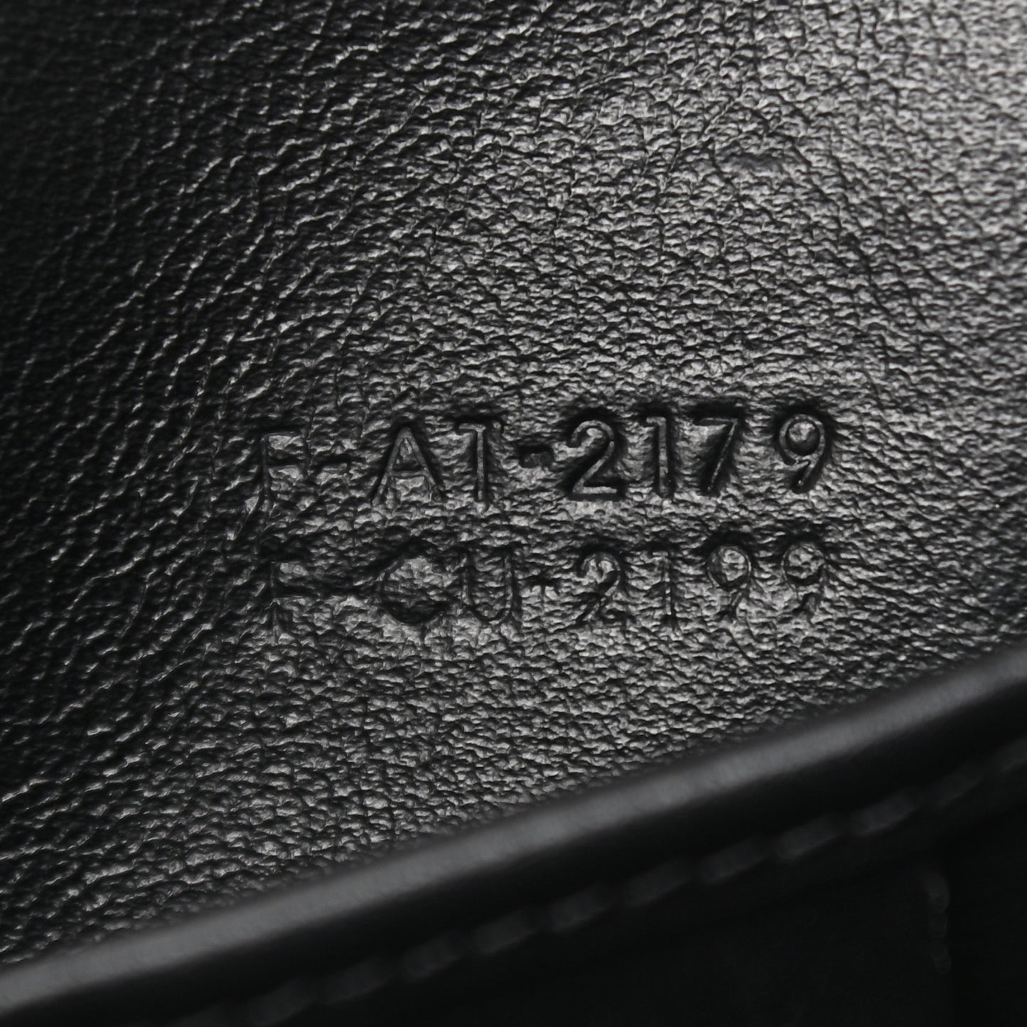 Smooth Calfskin Nano Luggage Black