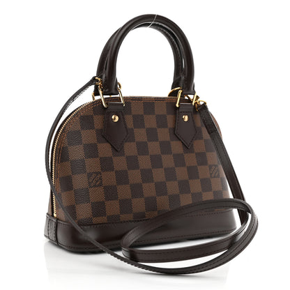 Louis Vuitton Damier Ebene Alma BB 2 of 9