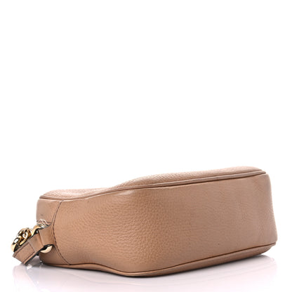 Gucci Pebbled Calfskin Small Soho Disco Bag Camelia 4 of 27