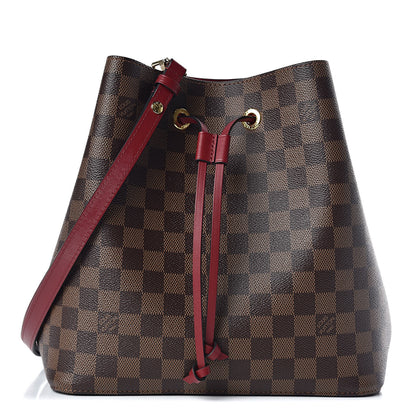 Louis Vuitton Damier Ebene Neonoe MM Cherry Berry 1 of 9
