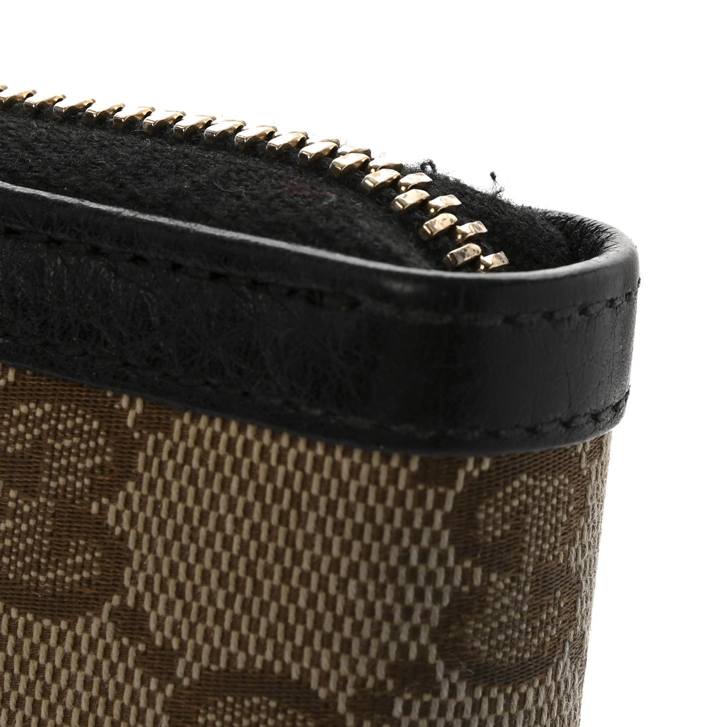 Gucci Monogram Calfskin Zip Around Wallet Black 13 of 13