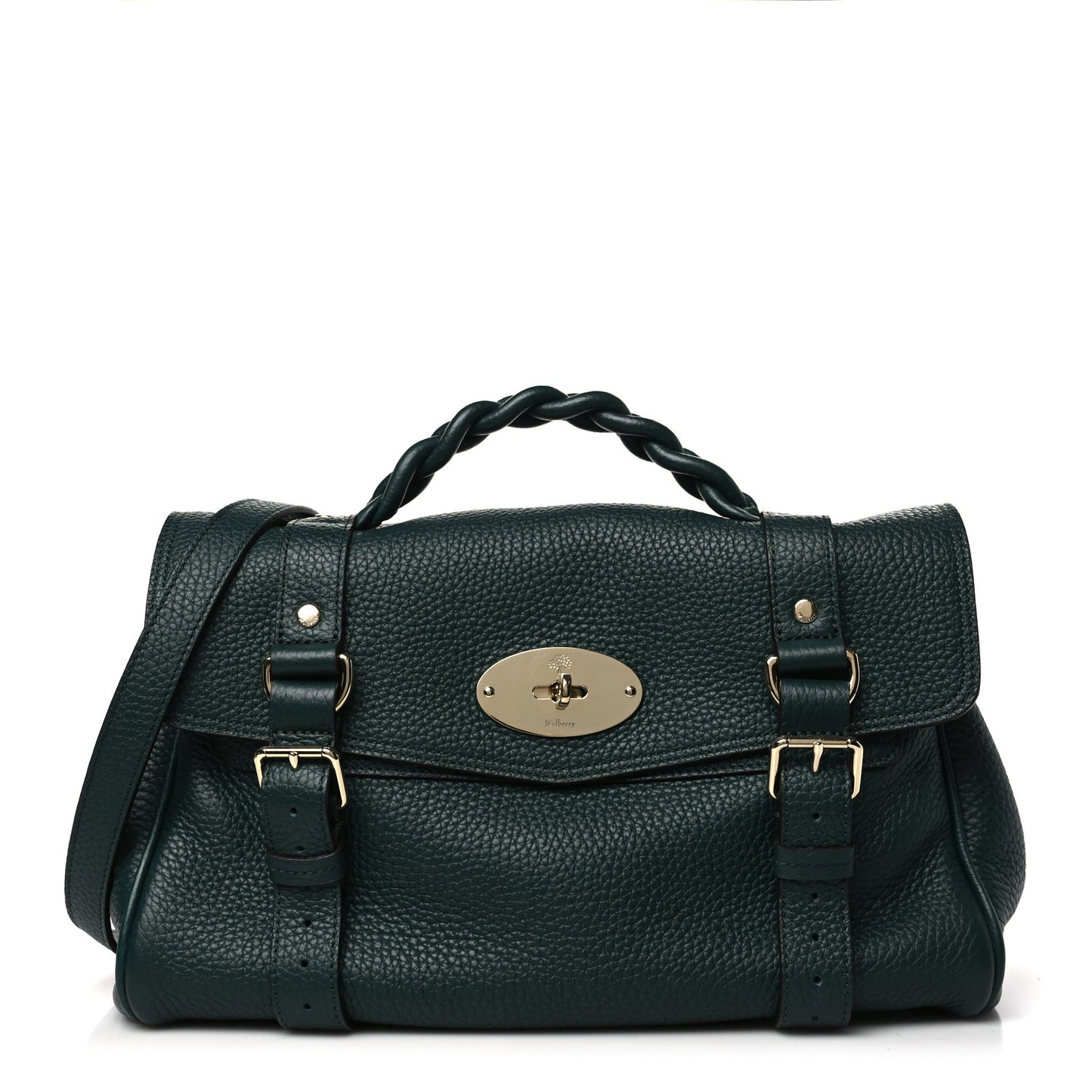 Heavy Grain Medium Alexa Mulberry Green