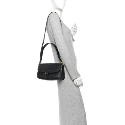 Louis Vuitton Empreinte Monogram Giant Diane Black 2 of 9