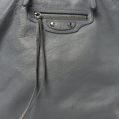 Balenciaga Veau Papier A4 Zip Around Tote Grey 8 of 14