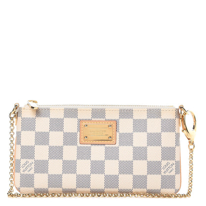 Louis Vuitton Damier Azur Pochette Milla MM 1 of 10