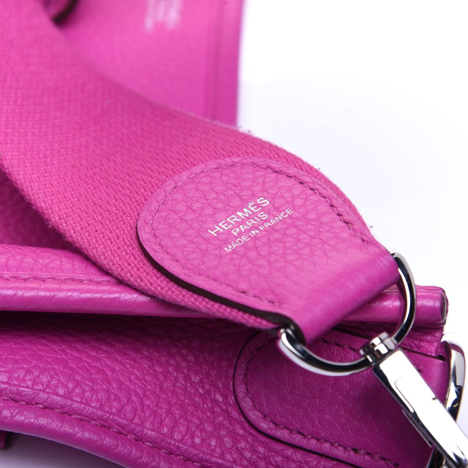 Hermes Taurillon Clemence Evelyne III PM Magnolia 9 of 12