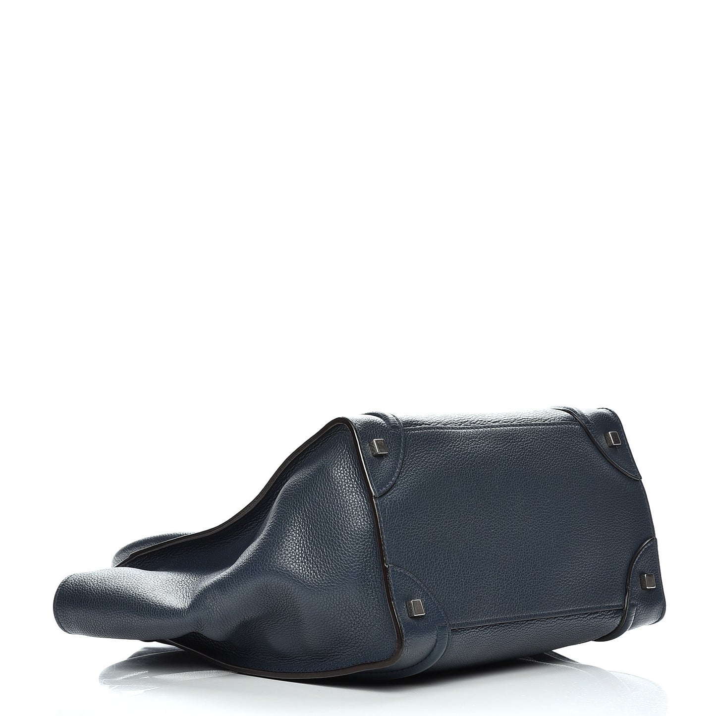 Drummed Calfskin Mini Luggage Orage