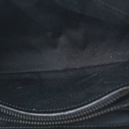 Saint Laurent Calfskin Y Quilted Monogram Monochrome Small Loulou Chain Satchel Black 5 of 9