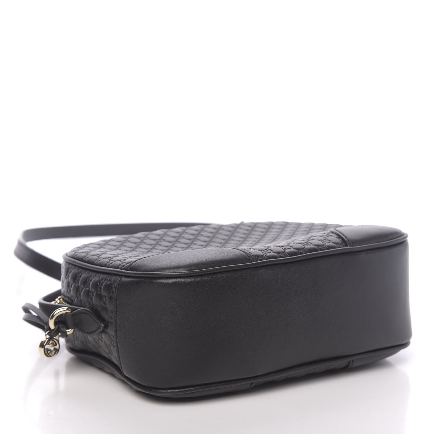 Microguccissima Mini Bree Messenger Bag Black