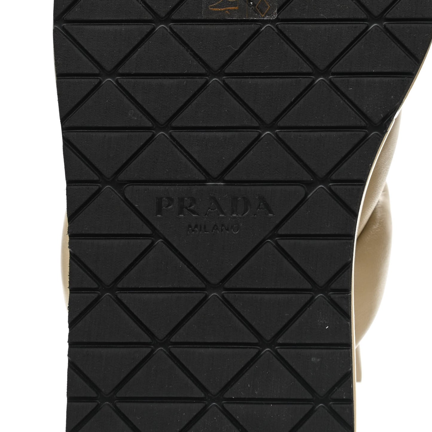 Nappa Flatform 35mm Slingback Sandals 39 Deserto