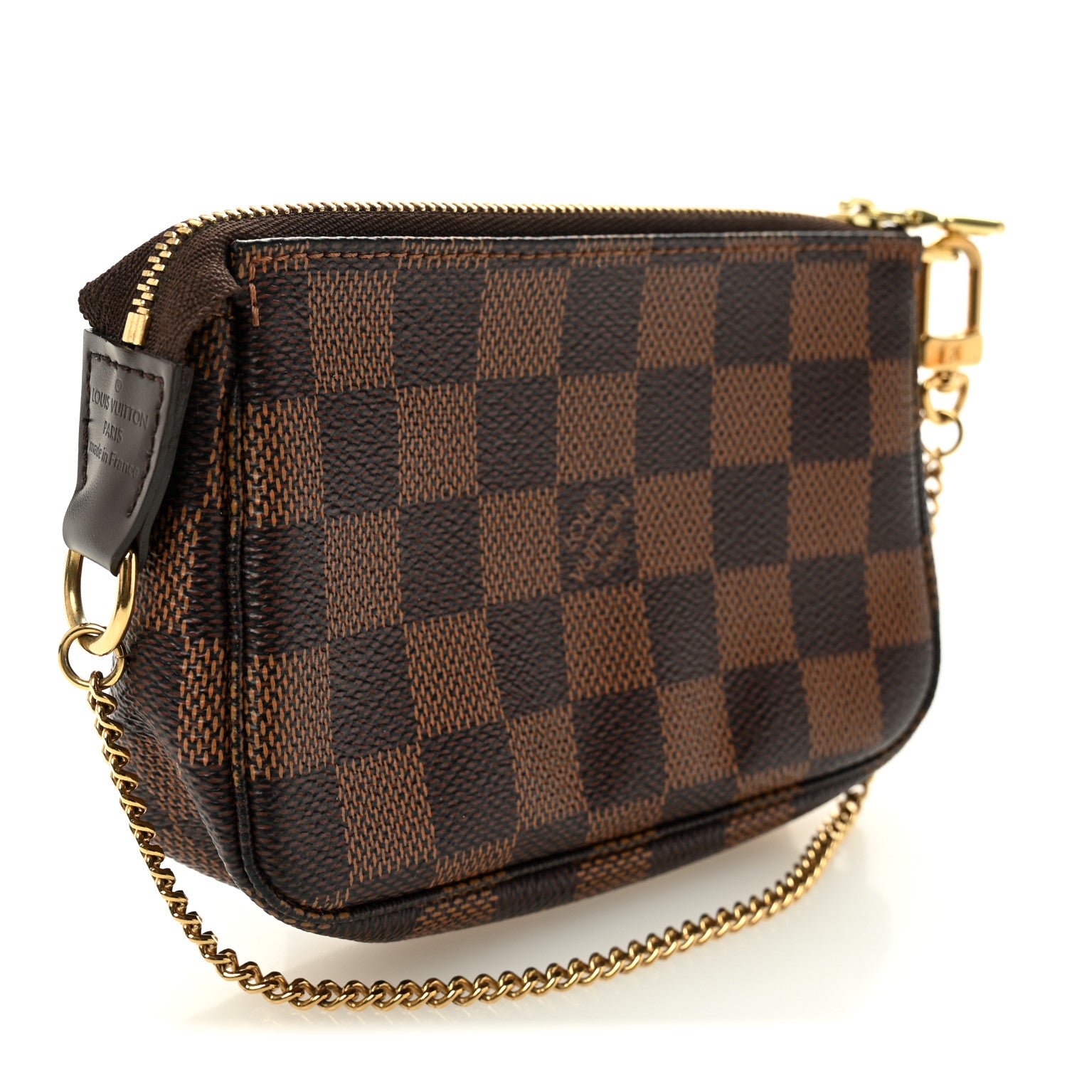 Louis Vuitton Damier Ebene Mini Pochette Accessories 3 of 7