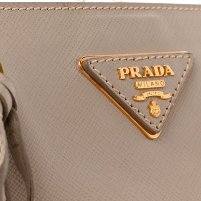 Prada Saffiano Large Galleria Double Zip Tote Argilla 17 of 19