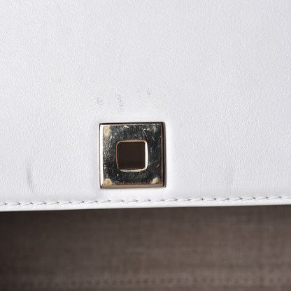 Versace Calfskin Palazzo Empire Crossbody Bag White 23 of 23