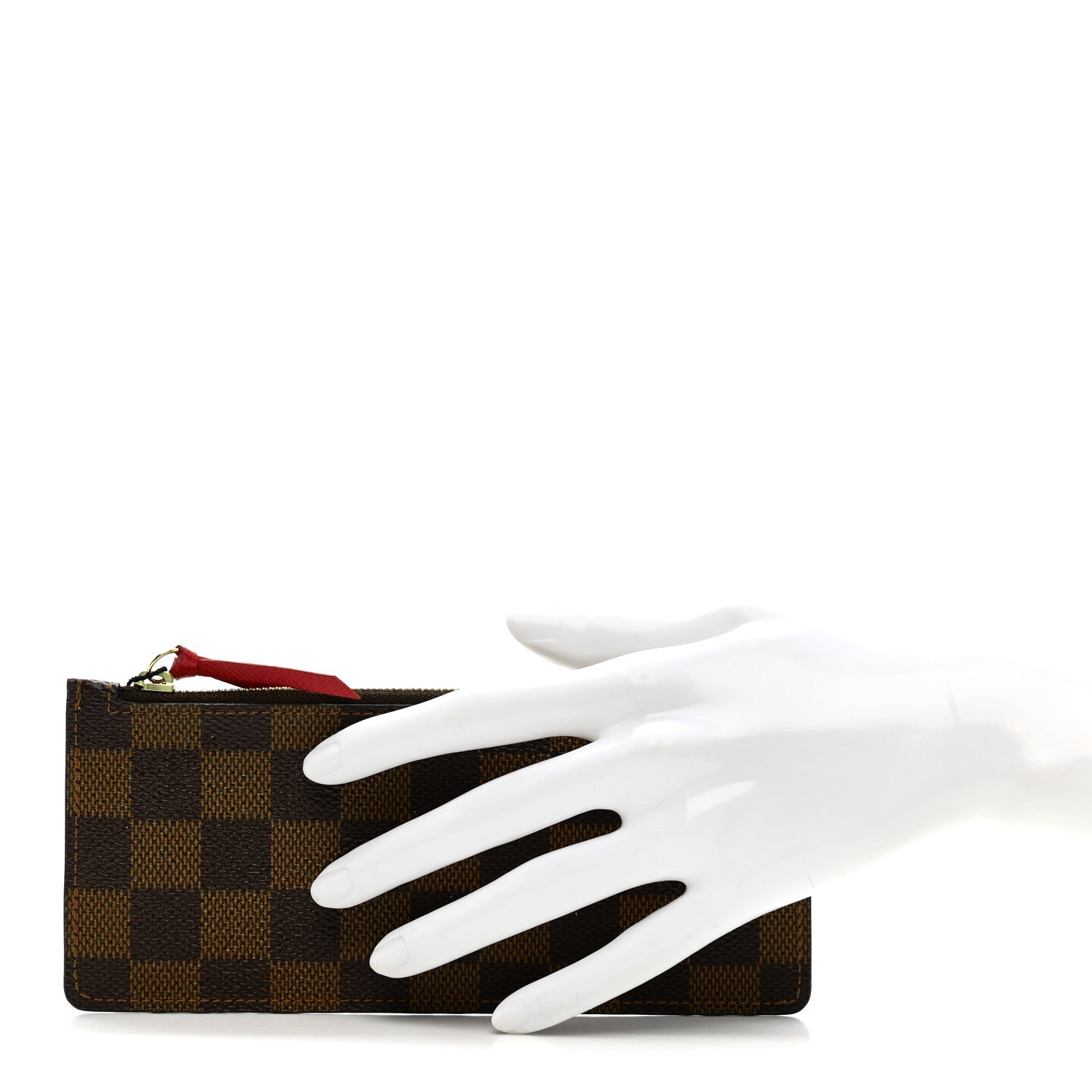 Louis Vuitton Damier Ebene Josephine Wallet Zippered Insert 2 of 6