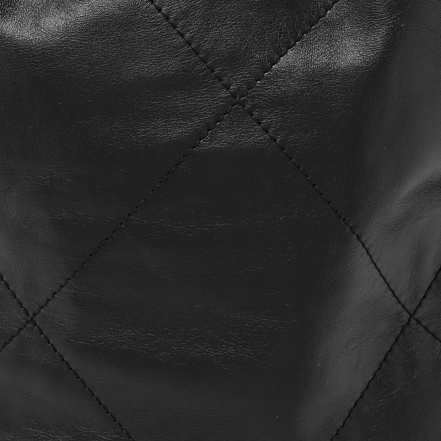 Chanel Shiny Calfskin Quilted Chanel 22 So Black 10 of 12